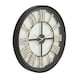 image 1 of Hill Interiors Skeleton Wall Clock - Black/White - One Size