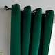 image 4 of Velvet Thermal Blackout Eyelet Curtains Ready Made Pair - 168cm x 183cm - Green