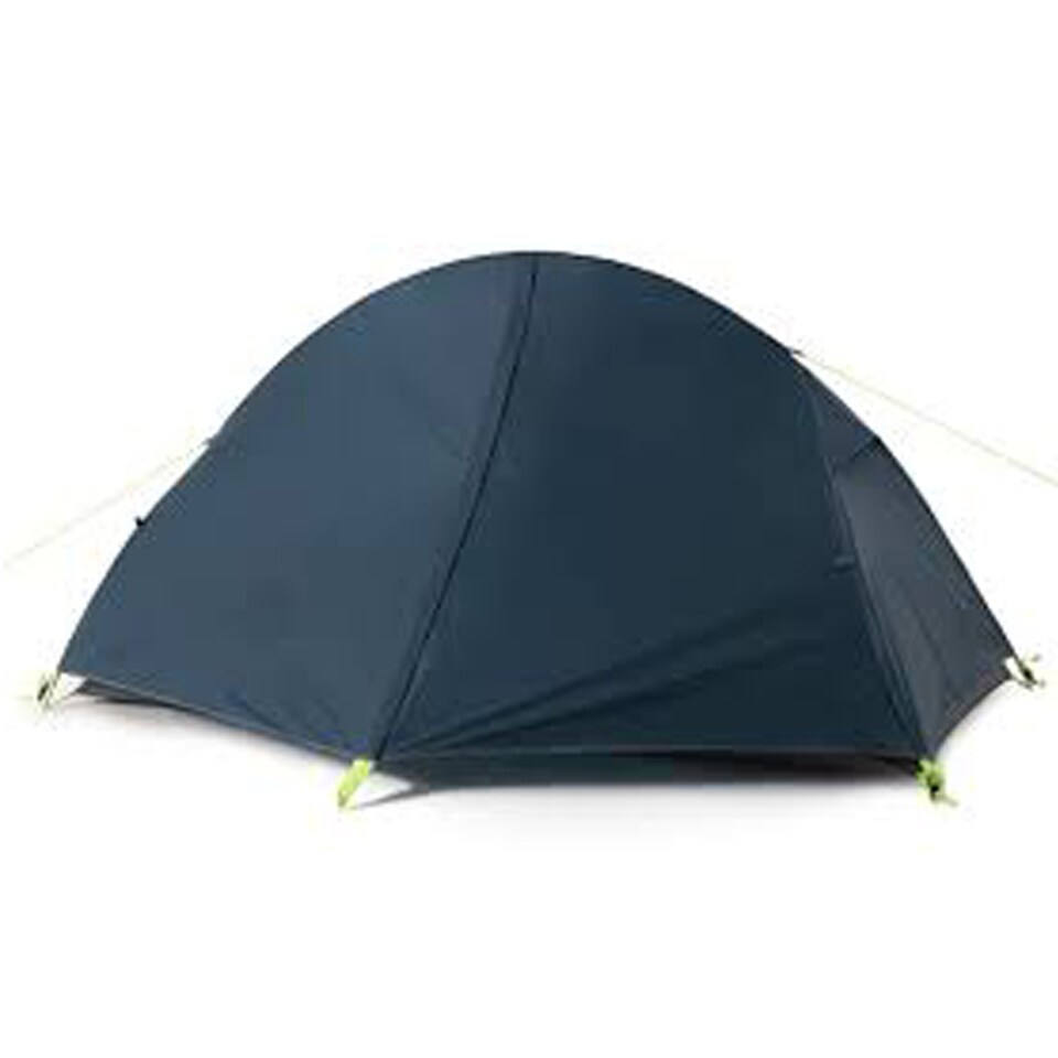 image 1 of Cycling Ultralight 1 Man Tent + Mat | Blue | Navy Blue
