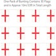 image 4 of St. George Bunting (10m, 30 Flags) Multi