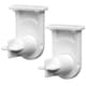 image 4 of SPARES2GO Door Hinge Support Socket for Bosch fits Neff Fridge Freezer (Pack of 2, White) White