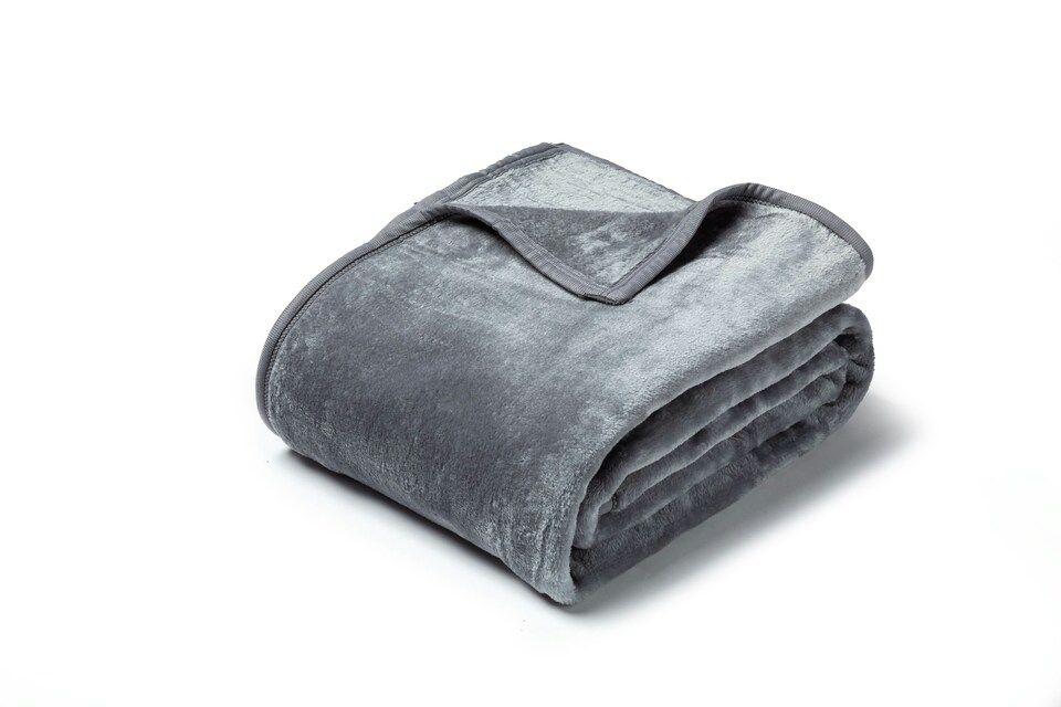 image 1 of Mink Throw Soft Touch Blanket Fleece Faux Fur 200x240cm