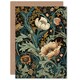 image 1 of Flowers Leaves Modern Nouveau Mothers Day Thank you Birthday Card