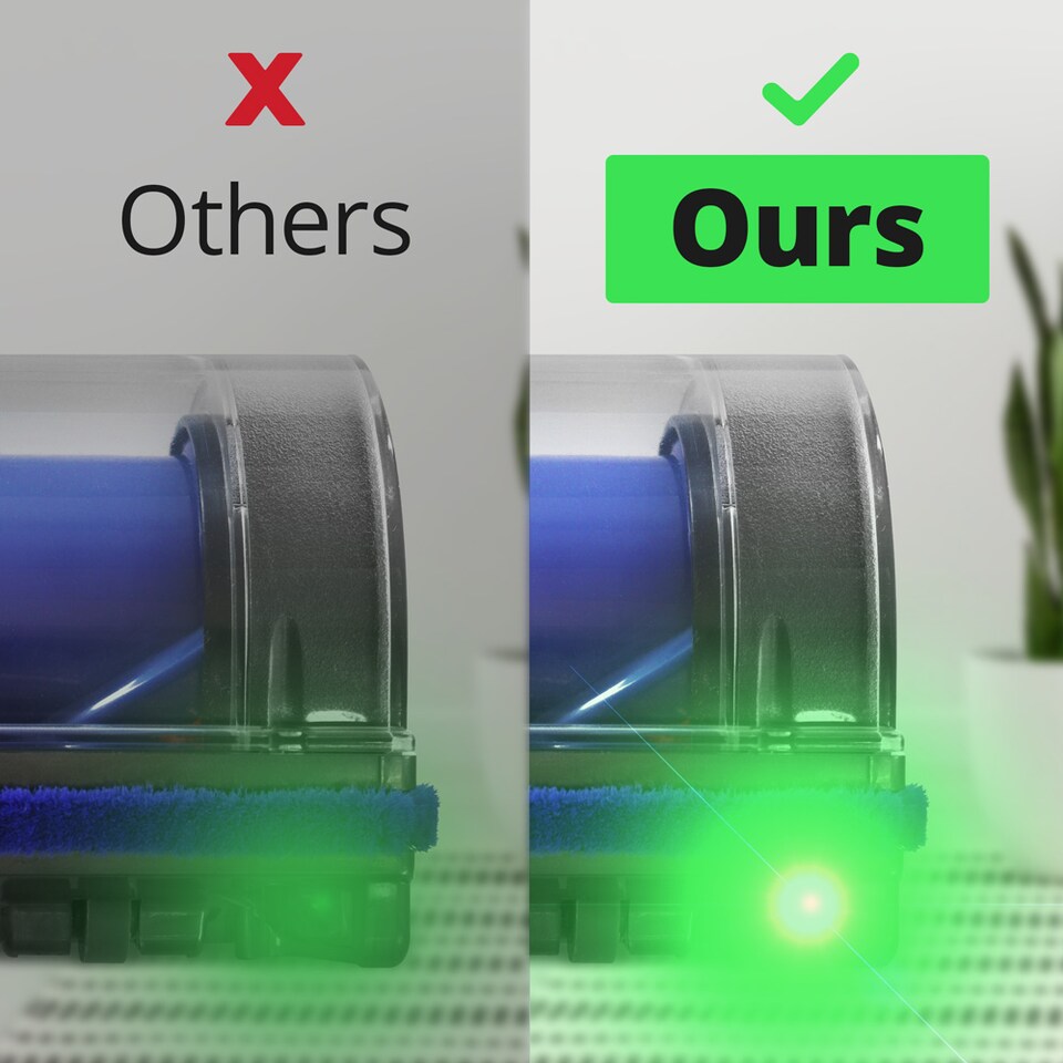 image 1 of Reliapart Motorised Laser Equipped Vacuum Cleaner Floor Tool for Dyson V11 SV16 Outsize