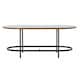 image 1 of Dining Table DKD Home Decor Wood Crystal Iron 99,5 x 50 x 40 cm N/A