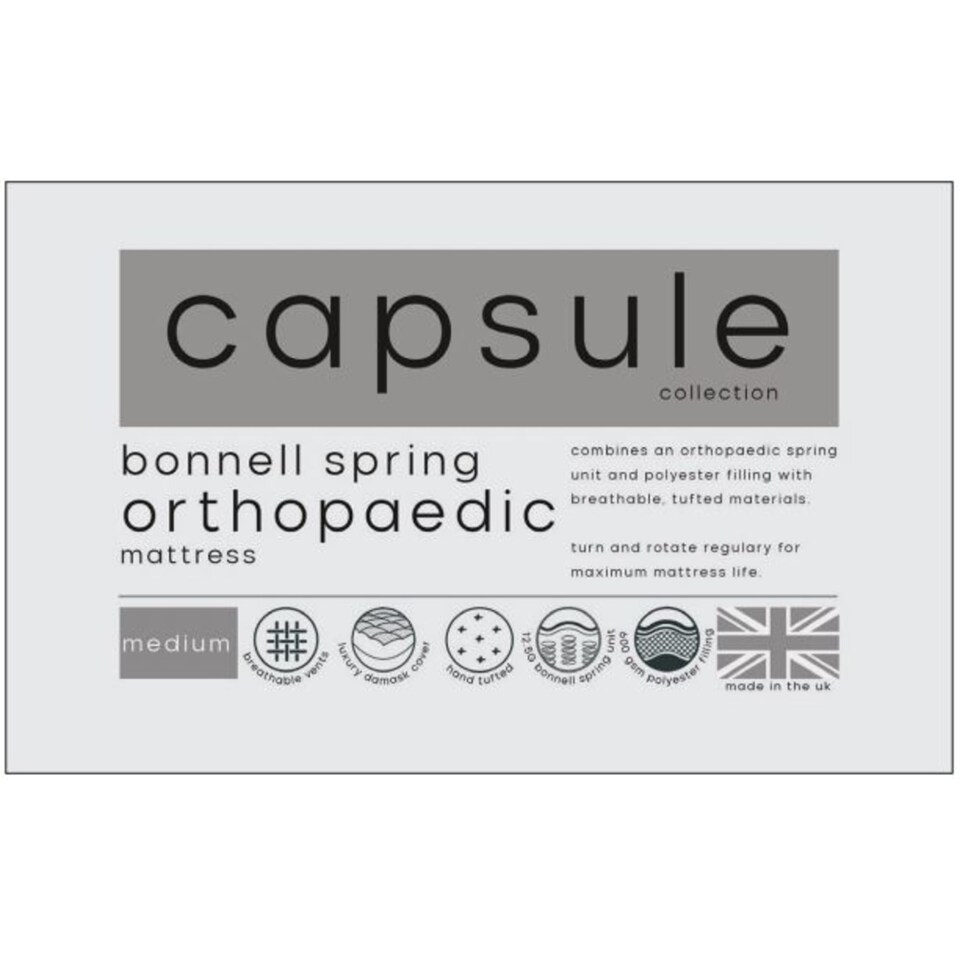 image 1 of Oakham Capsule Essentials Mattress 76cm Small Single