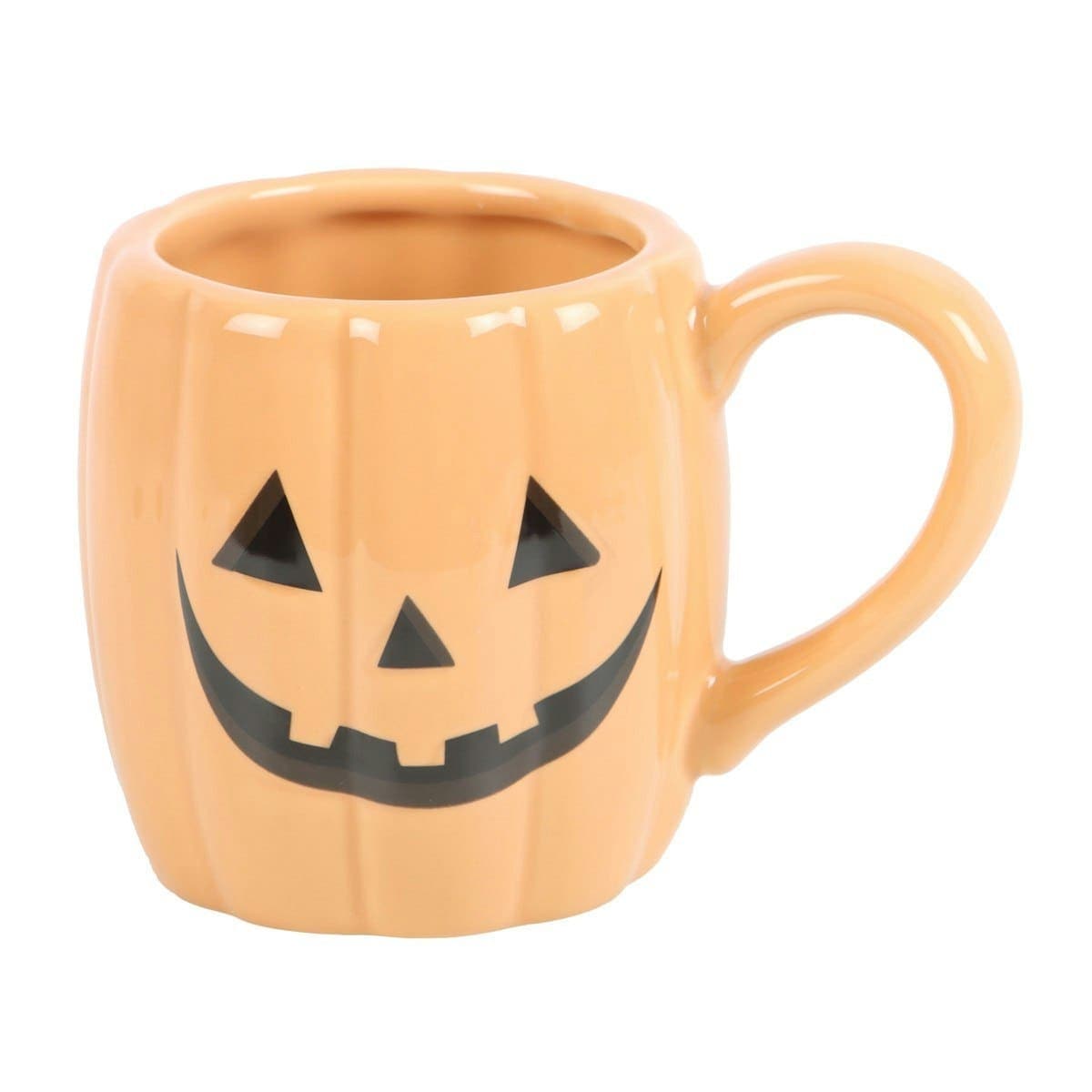Something Different Feline Frights Jack-o-Lantern Mug - Orange/Black - One Size