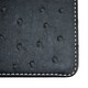 image 2 of Premium Ostrich Golf Scorecard Holder - Black / White