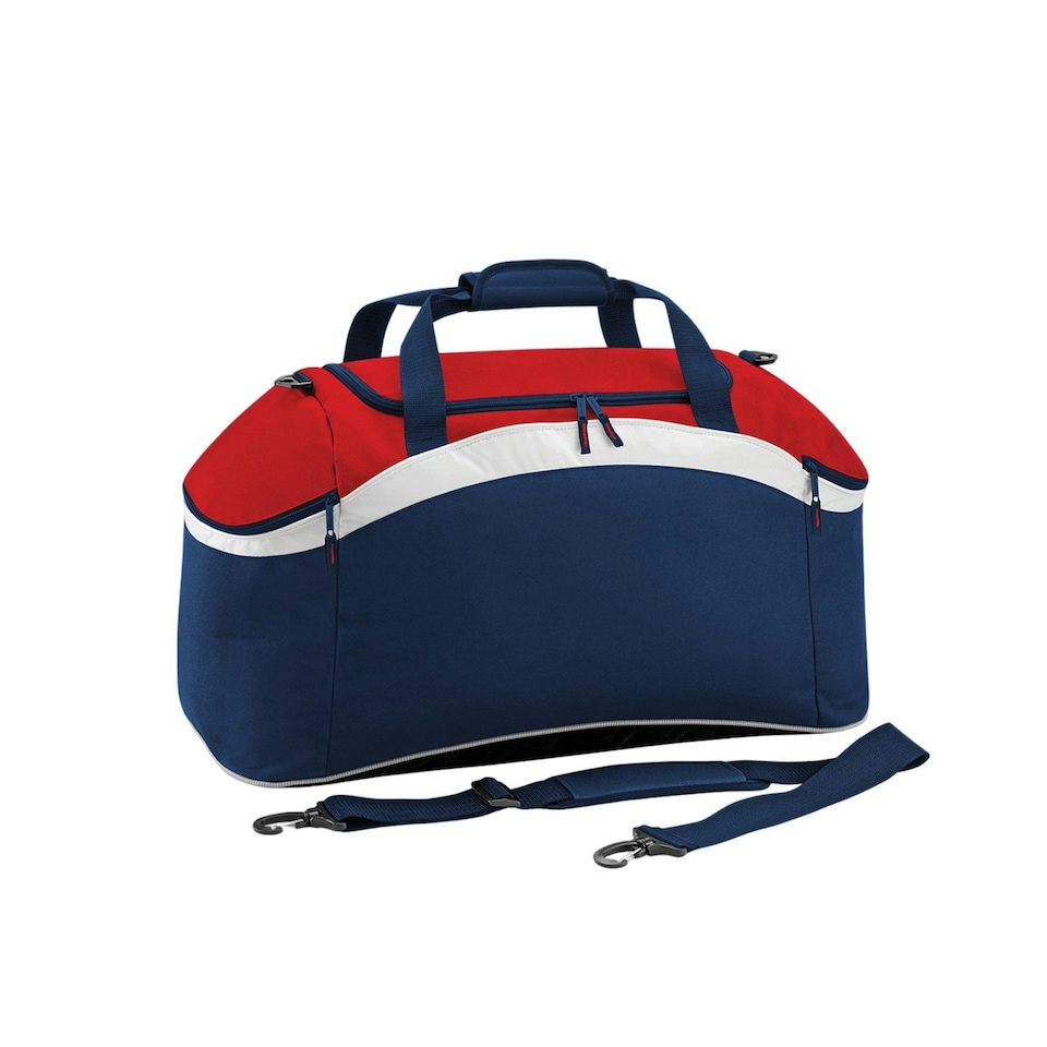 Bagbase Teamwear Holdall - French Navy/Classic Red - One Size