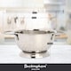 image 2 of Buckingham Hemisphere Colander / Strainer Stainless Steel 4 Litre / 24  cm