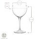 image 3 of Bormioli Rocco Bartender Novecento Martini Glasses - 235ml - Pack of 6