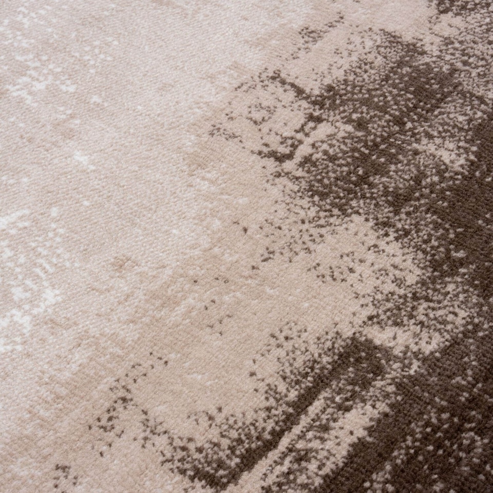 The Rugs Elaris Stain Resistant Abstract Distressed Living Room Floor ...