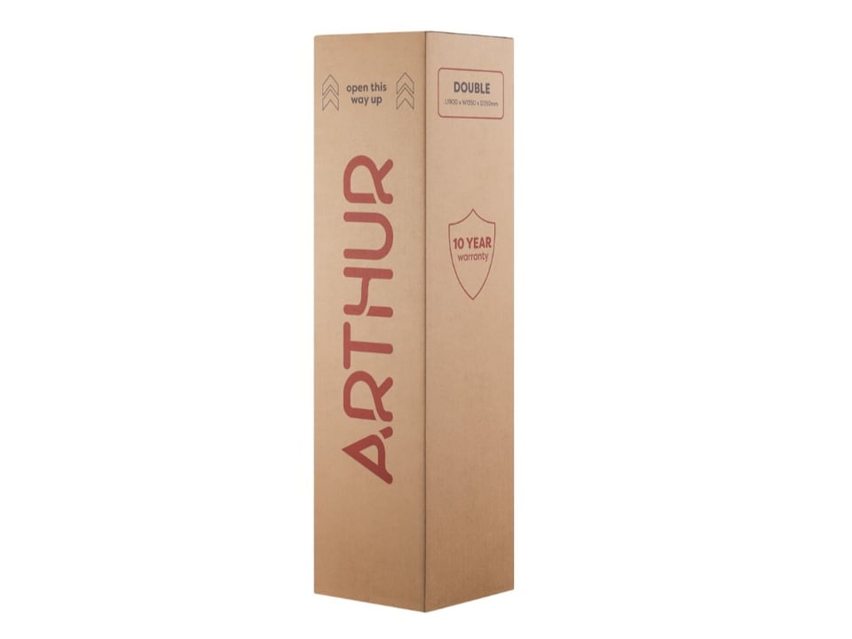 image 1 of Arthur Sleep Copper Arthur 2000 Hybrid Memory Mattress - Medium Firm - Extra Deep - King | Black | King