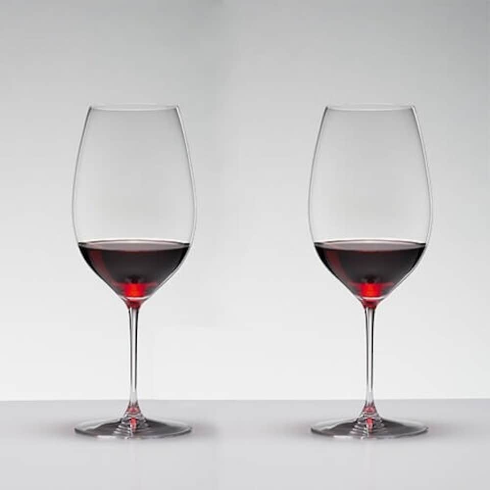 image 1 of Riedel Veritas Set of 2 New World Shiraz Wine Glasses