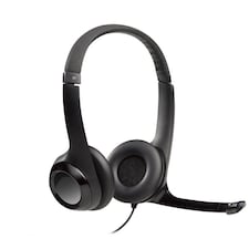 Logitech H390 Wired Headset - Black