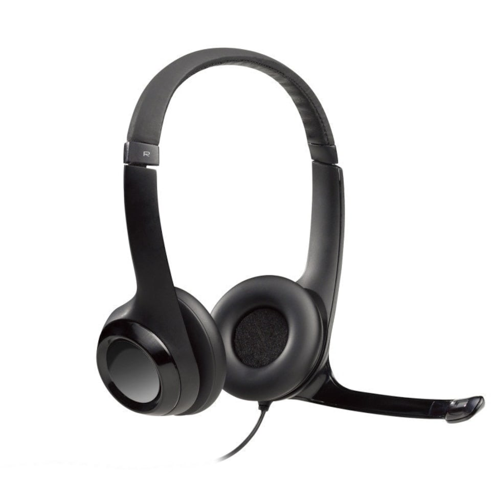 image 1 of Logitech H390 Wired Headset - Black