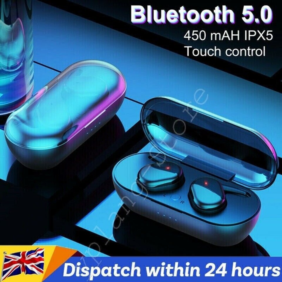 image 1 of Wireless Headphones Earphones Mini In-Ear Pods For iPhone Android Bluetooth 5.3