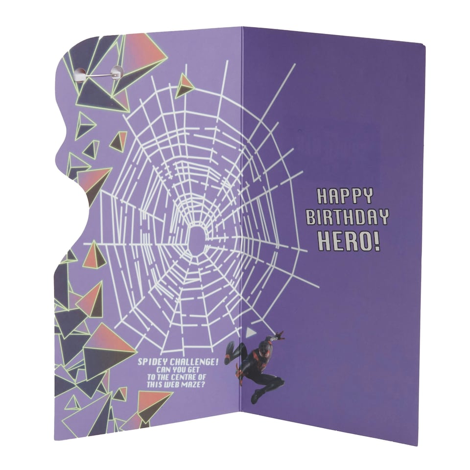 image 1 of 8th Birthday Card - Spider-Man