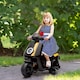 image 2 of AIYAPLAY 6V Kids Electric Motorbike, Ride on Motorbike with Headlight, Music, Forward Reverse, Training Wheels, for Ages 18-36 Months, Black