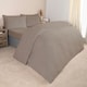 image 8 of OHS Teddy Fleece Soft Cosy Warm Thermal Plush Plump Duvet Cover and Pillowcase Bedding Set Blue | Teal | Single
