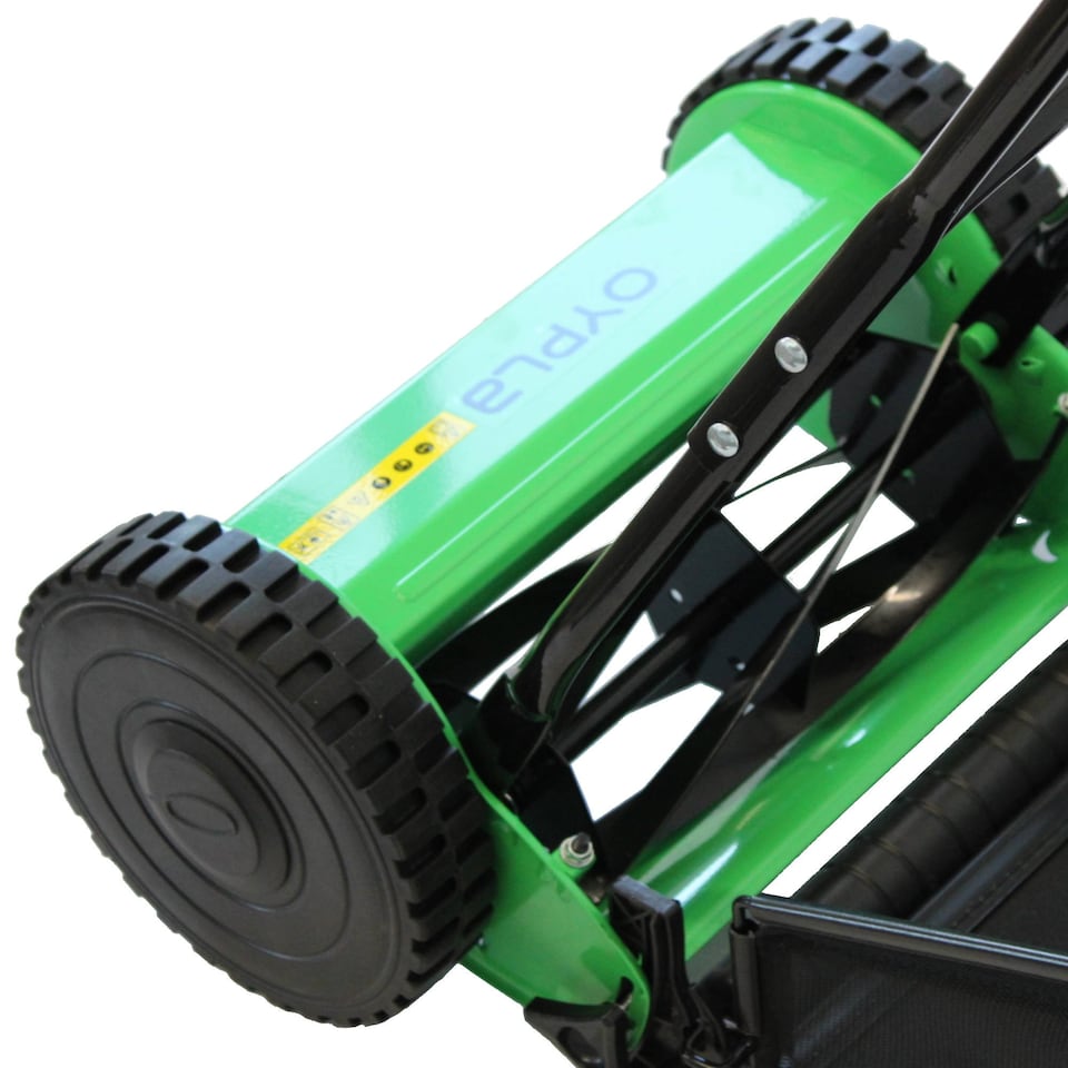 image 1 of Manual Hand Push Grass Lawn Mower Lawnmower 30cm Cutting Width