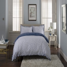 Ashling Garden Cotton Duvet Set | Blue | King