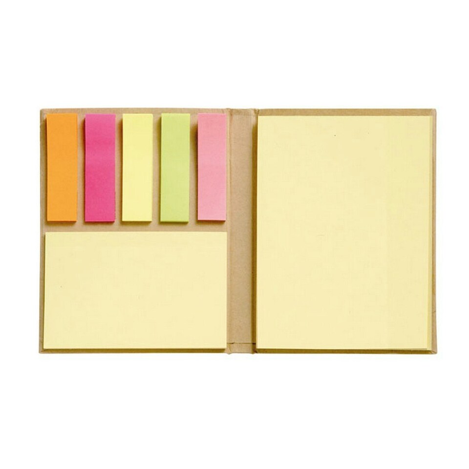 image 1 of MidOcean Recyclo Recycled Memo Pad - Beige - One Size
