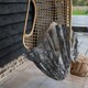 image 3 of Black and white bamboo (Blanket)