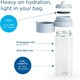 image 3 of BRITA Water Filter Bottle Light Blue (600ml) incl. 2x MicroDisc Filters