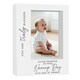 image 1 of Personalised 'Truly Blessed' Naming Day 5x7 Box Photo Frame White | One Size