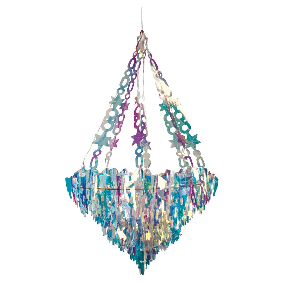 Christmas Shop Holographic Icicle Chandelier - Holographic - One Size
