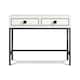 image 8 of Frank Olsen Furniture Mia Console Table White | White
