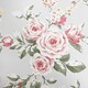 image 1 of Muriva Catherine Lansfield Canterbury Floral Wallpaper - Red/Grey - 10m x 53cm Red