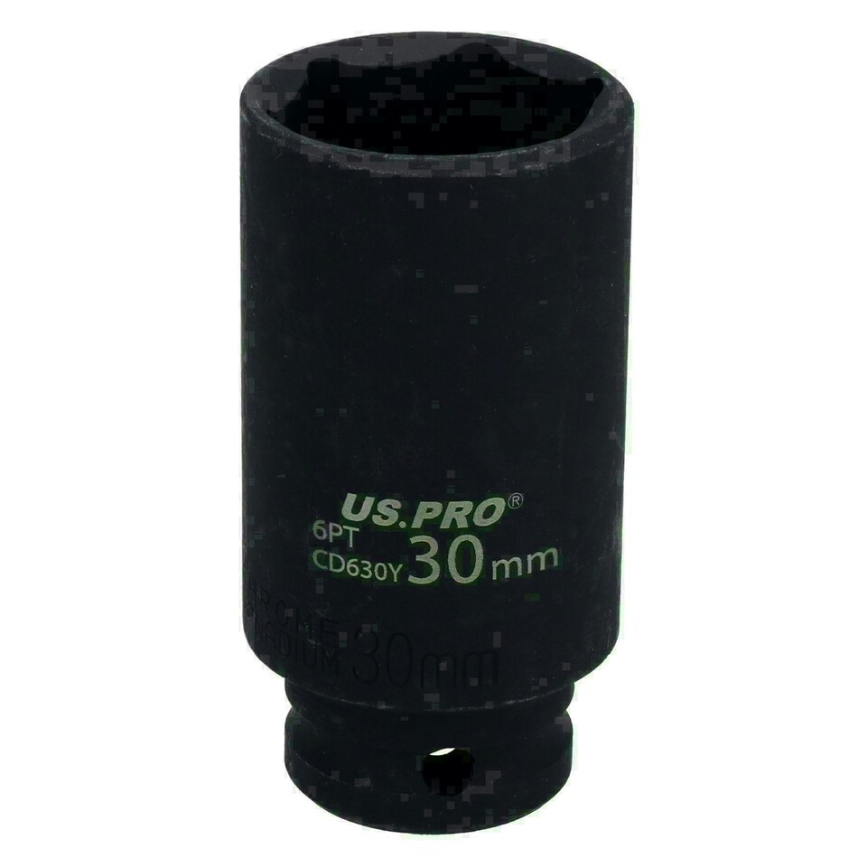 image 1 of 1/2" Drive Breaker Power Bar 30" Long + 30mm Deep Impact Wheel Nut Socket