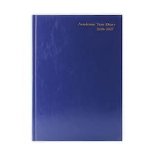 Janrax 2026-2027 A5 Day Per Page Blue Academic Diary