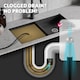 image 5 of Drain cleaning hose set including 2 nozzles and 3 adapters | Black | black | 30 m | 1