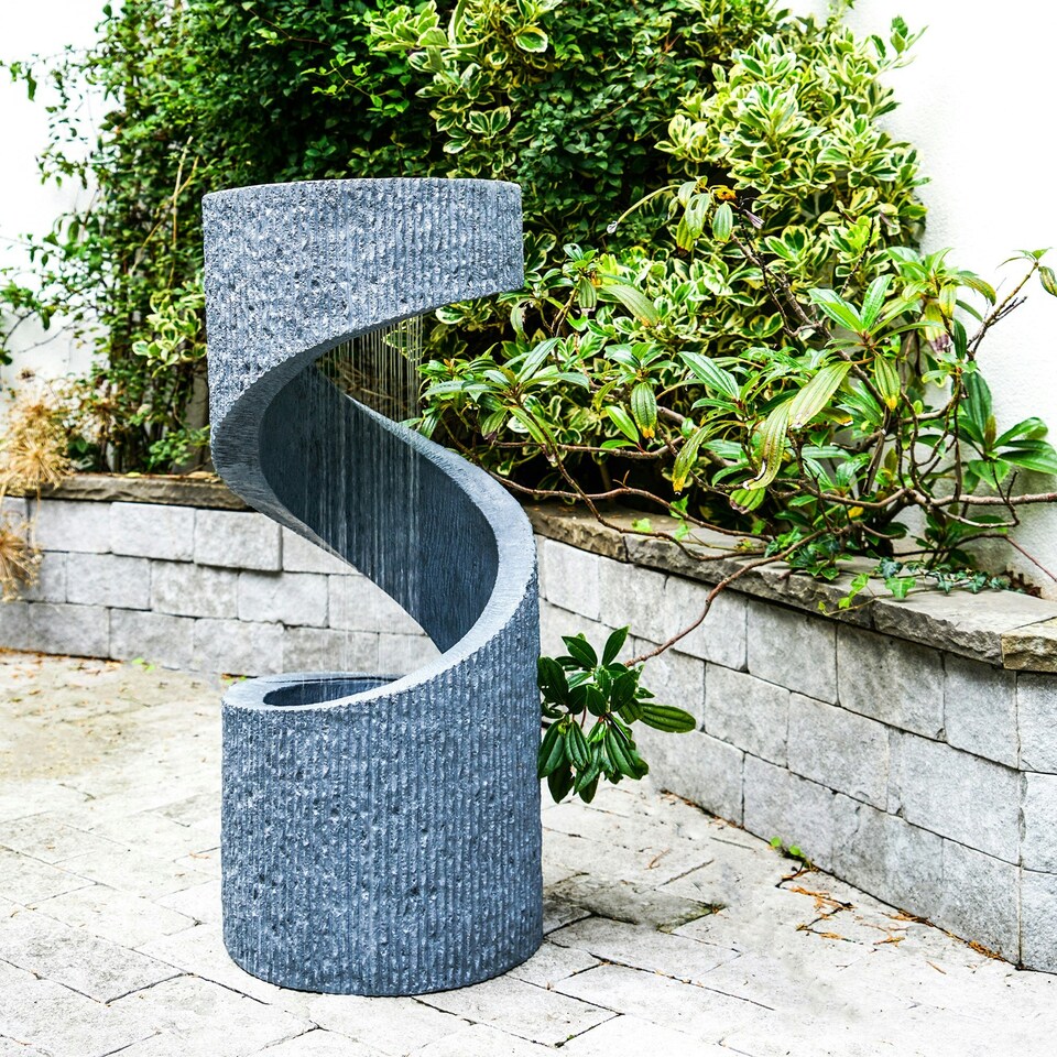 image 1 of Outdoor Spiral Water Feature