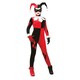 image 1 of Harley Quinn Womens/Ladies Costume - Black/Red - S S