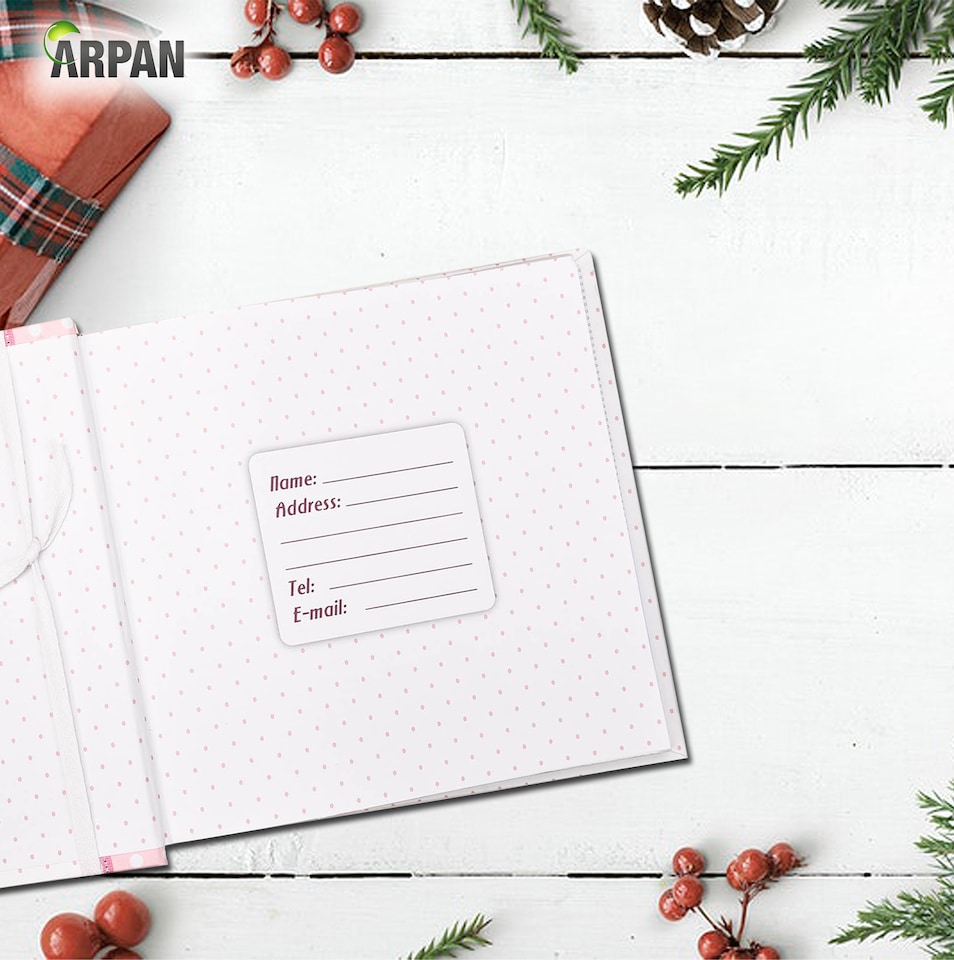 image 1 of ARPAN Slip In Memo Baby Photo Album – Holds 200 Photos 4x6" (10x15cm) – Jungle Animals Design with Index Pages & CD/DVD Pocket