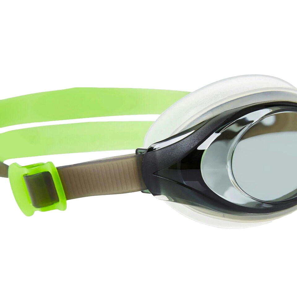 image 1 of Zoggs Unisex Adult Bondi Swimming Goggles - Black/Lime - One Size