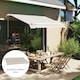 image 2 of Outsunny Replacement Canopy for 3 x 2.5 m Awning (Fabric Only) Cream | Cream