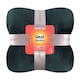 image 2 of Extra Soft Warm Large Luxury Thermal Fleece Throw Blanket - 180 x 200 cm | Green | Emerald