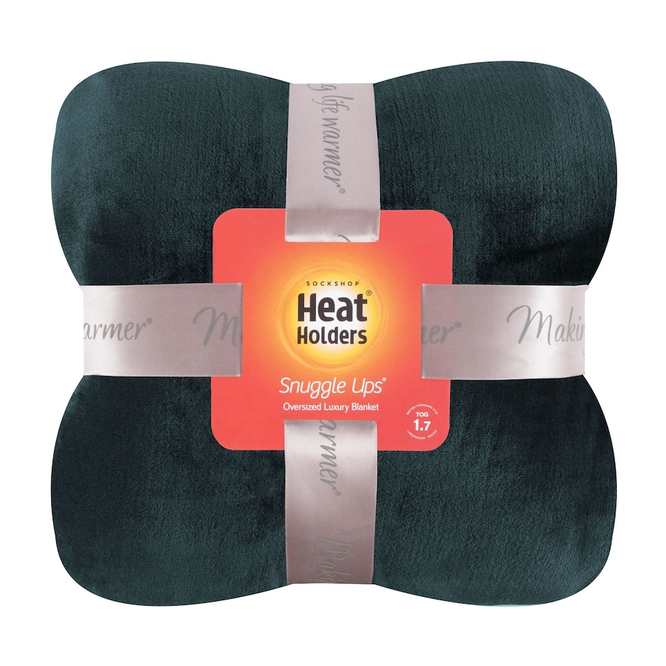 image 1 of Extra Soft Warm Large Luxury Thermal Fleece Throw Blanket - 180 x 200 cm | Green | Emerald