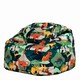 image 4 of Kids Dinosaur Bean Bag Chair Green Childrens Bean Bags | Green | Green | 1