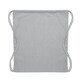 image 2 of MidOcean Cabetri Colour Recycled Cotton Drawstring Bag - Grey - One Size | Grey | Not provided