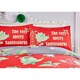 image 2 of Bedlam Santasaurus Duvet Cover Set Red