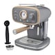 image 1 of Cooks Professional 15-Bar Retro Espresso Coffee Machine 1.2L with Frothing Steam Wand | Grey | Nordic Grey