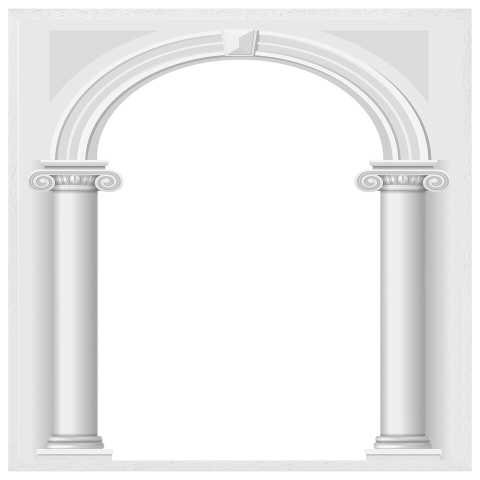 image 1 of Colums (Picture Frame) White | XL