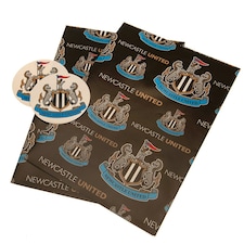 Newcastle United FC Gift Wrap - Black/White - One Size