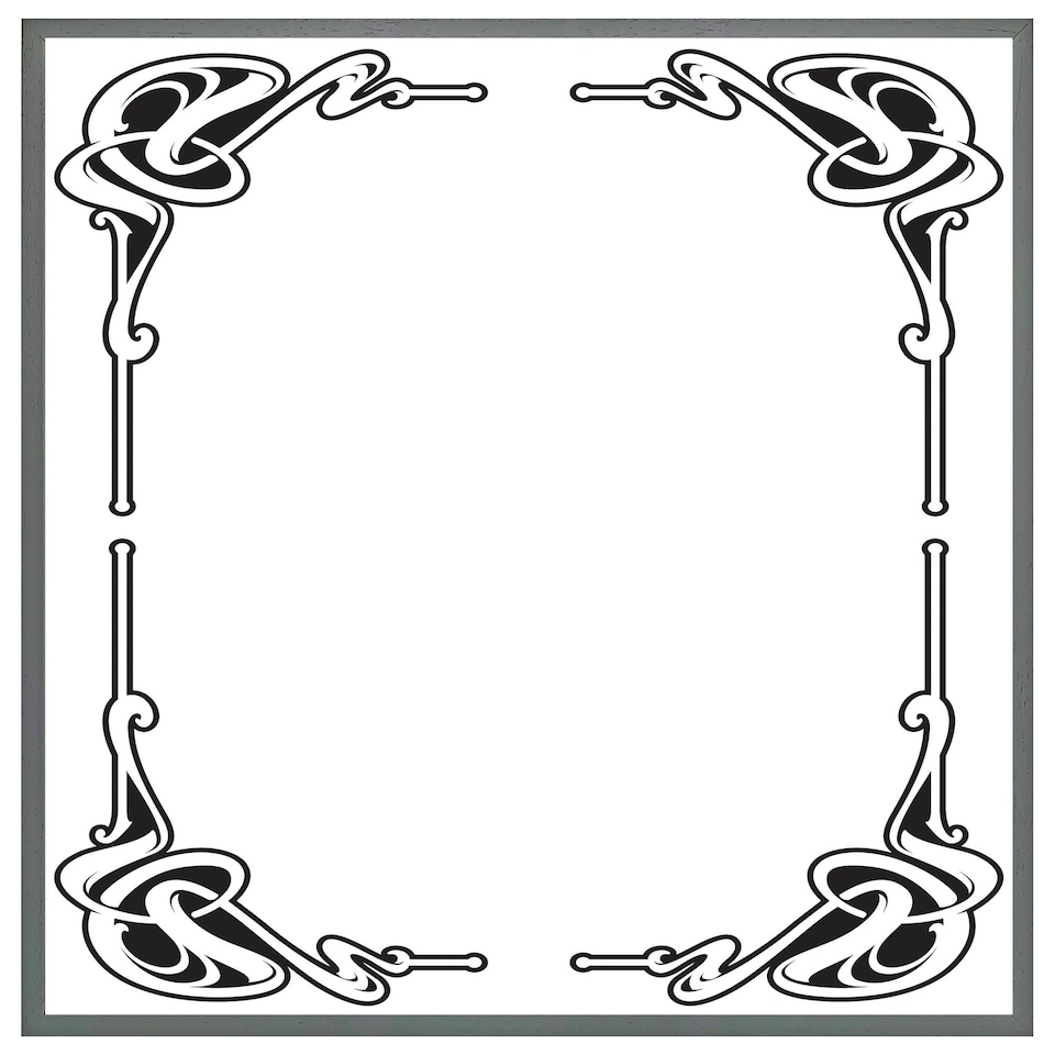 image 1 of Decorative border (Picture Frame) Brown | Oak | XL